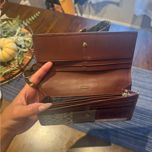 Coach Multicolor Patchwork Shoulder Bag and Wallet - Picture 9 of 9